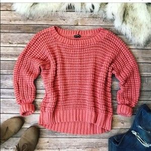 Gorgeous Express coral sweater